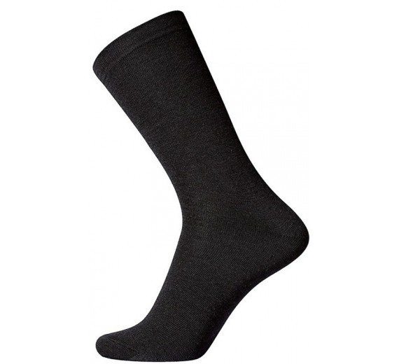 Egtved Twin Uldstrømper Uden Elastik Sort - Str. 48-50