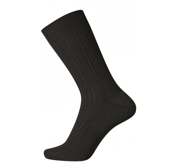 Sorte Egtved Uldstrømper i 100% uld Str. 47-49