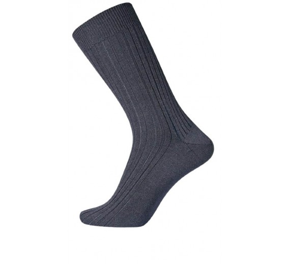 Mørkeblå Egtved Uldstrømper i 100% uld Str. 40-43