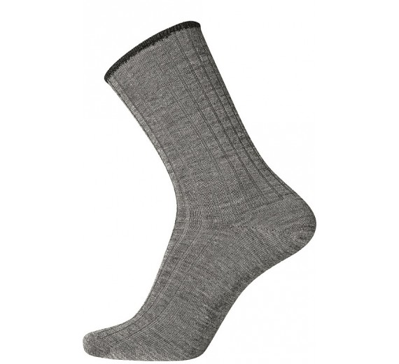 Grå Egtved Uldstrømper "Uden Elastik" Str. 40-45
