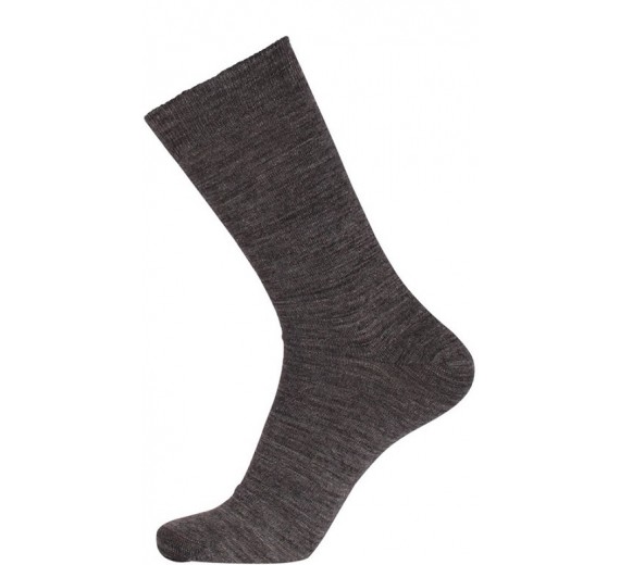 Mørkegrå Egtved Twin Sock Uldstrømper Str. 40-45