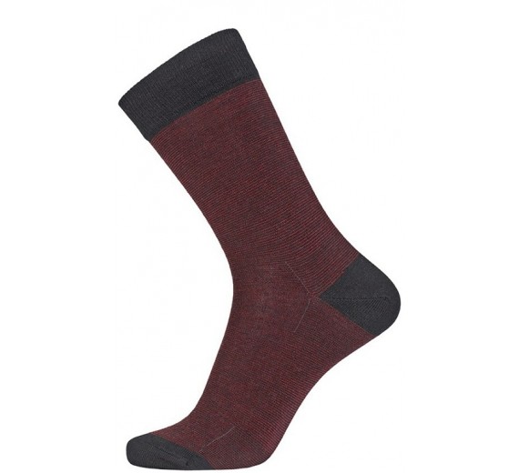 Egtved Twin Sock Uldstrømper Rød Str. 40-45
