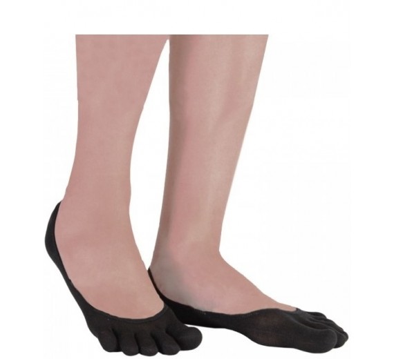 ToeToe Silk Foot Cover Sort Str. 35-37