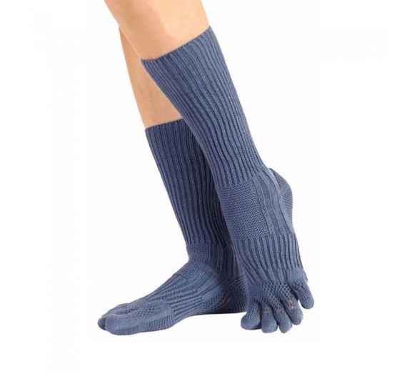 ToeToe Golfstrømper Med Adskilte Tæer Blå Str. 36-39