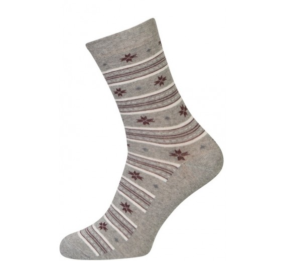 Strømper Med Striber - Str. 35-38