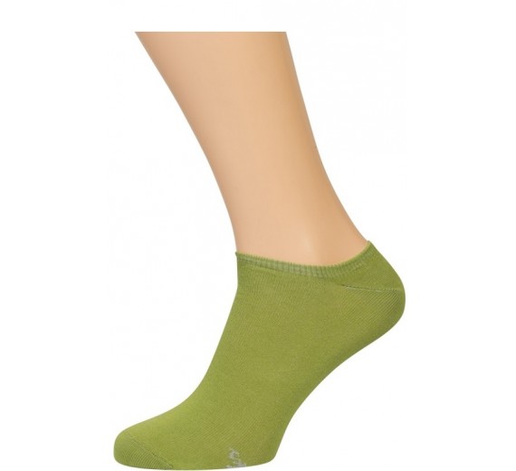 Grønne Footies (under ankel) Str. 35-38