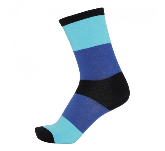 CPH Socks Comp. - Herrestrømper med brede striber, Blå