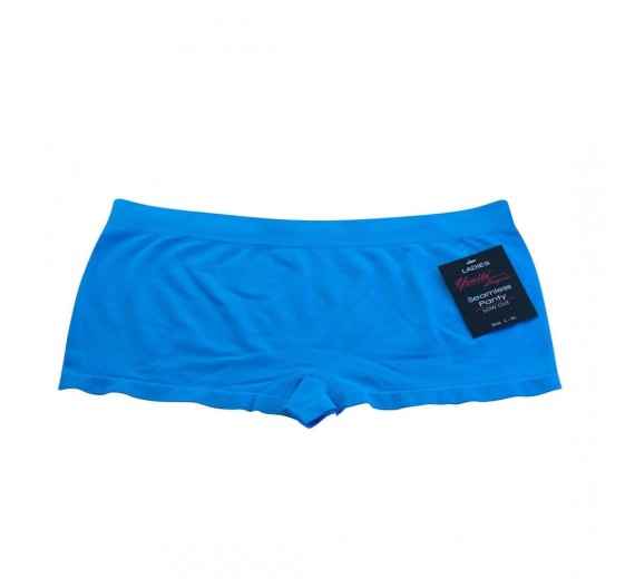 Sømløse Hipster Trusser, Blå, Str. S/M