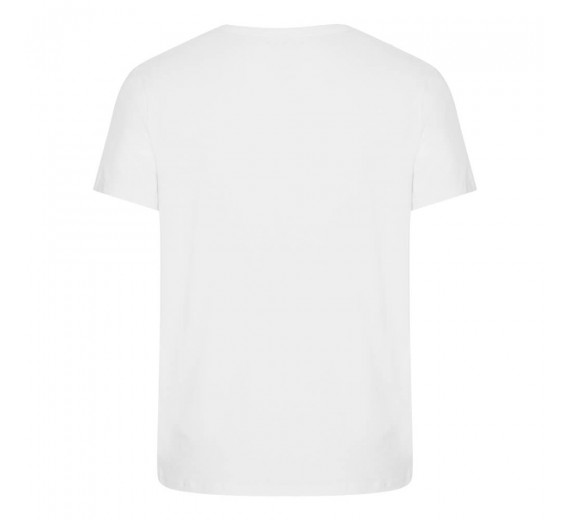 Hvid Bambus T-Shirt - Str. Medium