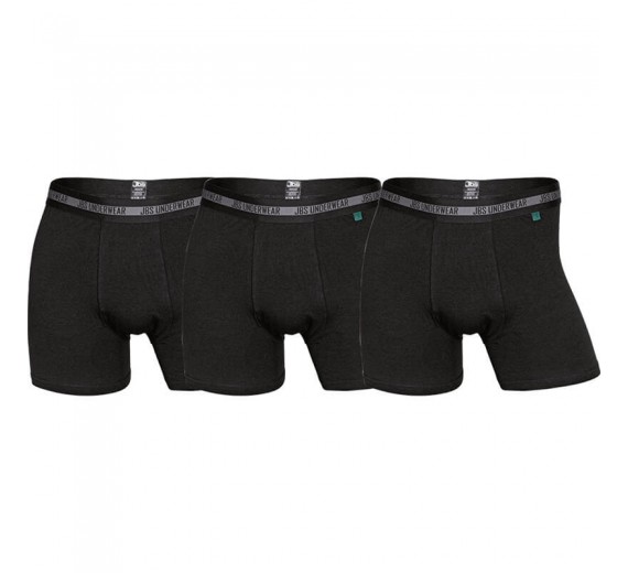 3-Pak JBS Bambus Tights, Sort. Str. 3XL
