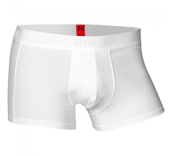 JBS Black or White Trunks, Hvid - Str. Medium