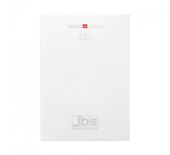 JBS Black or White Trunks, Hvid - Str. 2XL