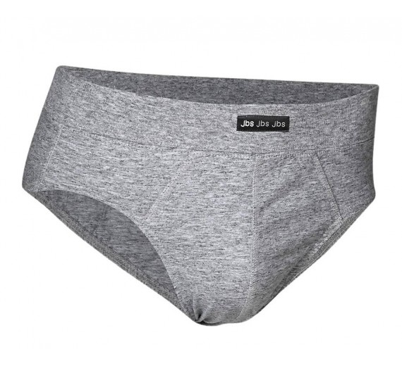 JBS briefs underbukser, mand, grå, str. large