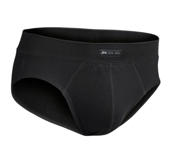 JBS briefs underbukser, mand, sort, str. large