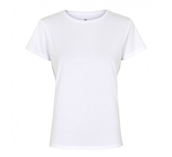 Bambus T-Shirt, Dame, JBS of Denmark, Hvid, Str. XS