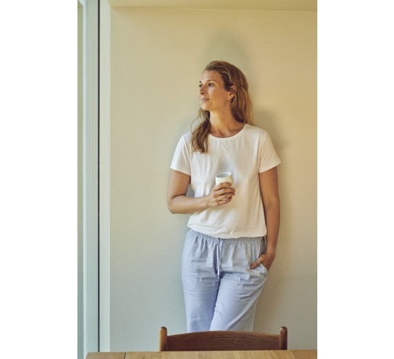 JBS of Denmark Bambus T-Shirt, Sand- Str. Large