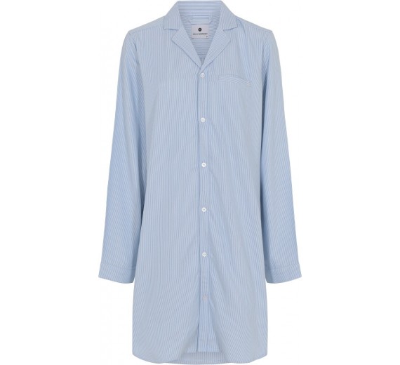 Bambus Natkjole Dame, Lyseblå JBS of Denmark Str. Large