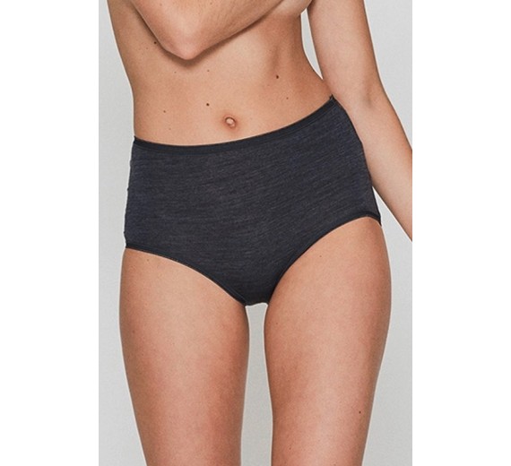 Maxi brief uldtrusser, JBS of Denmark, grå melange, str. small