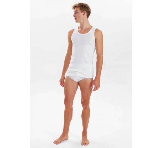 JBS Original tanktop undertrøje, hvid, str. medium