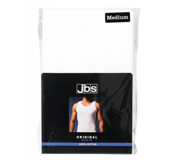 JBS Original tanktop undertrøje, hvid, str. 4XL