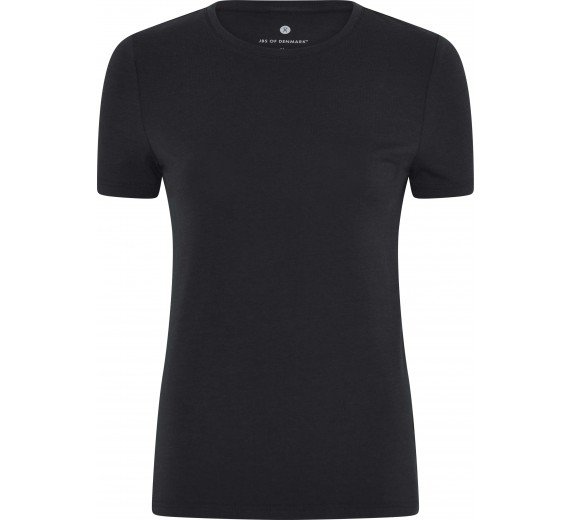 Bambus T-Shirt Slim, Dame, JBS of Denmark, Sort, Str. Medium