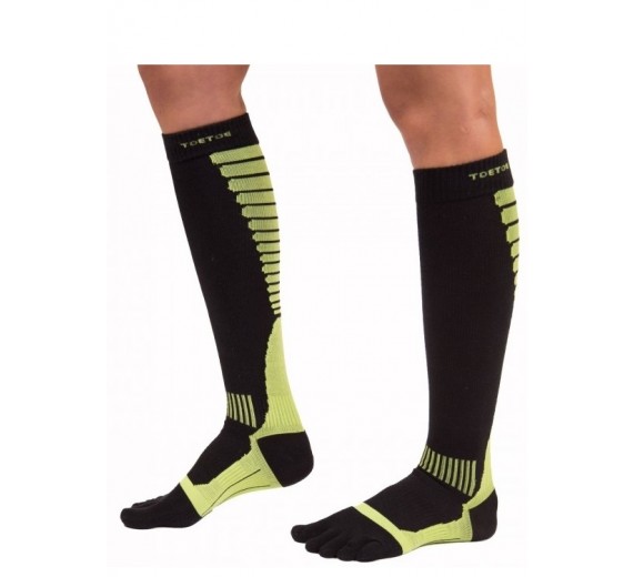 ToeToe Sports Kompressionsstrømper Med Tæer 36-39