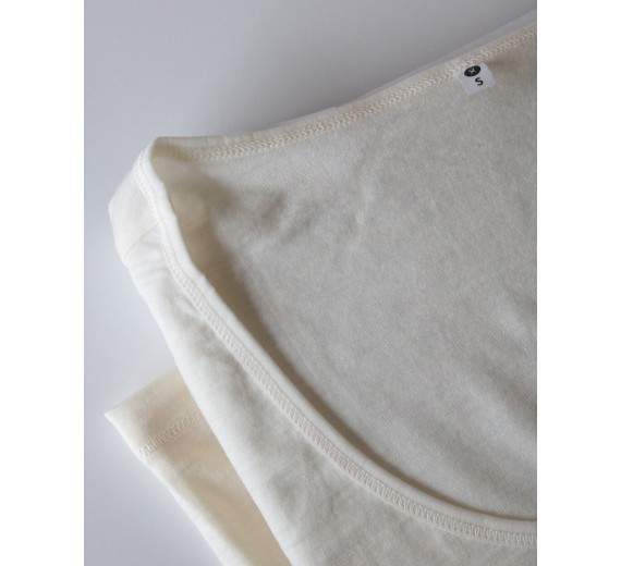 Langærmet uld T-shirt til damer, JBS of Denmark, ivory, str. medium