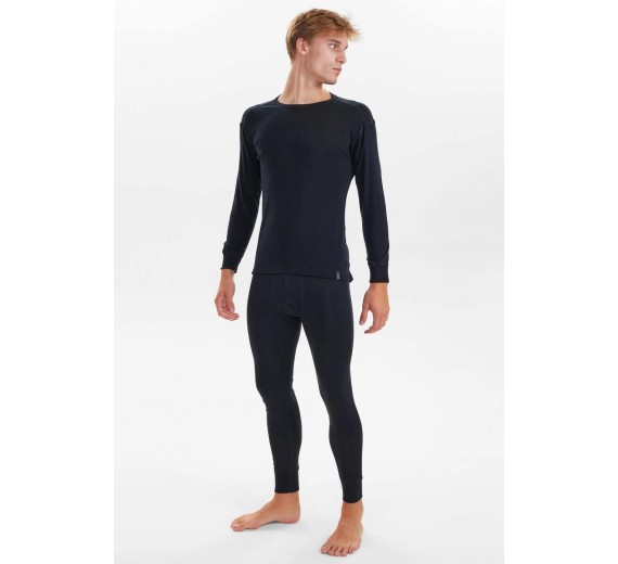 Langærmet JBS uldundertrøje, mand. 100% merinould, str. 2XL