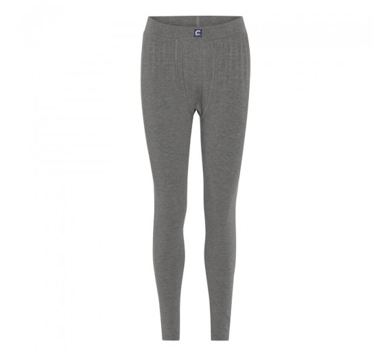 Leggings i merinould, dame, Coastland of Denmark, grå, str. Medium