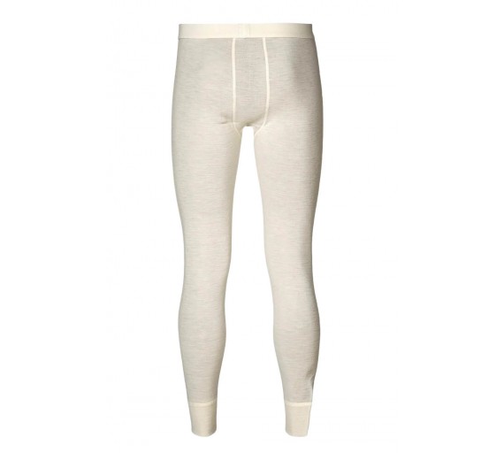 Lange underbukser i 100% merino uld til mænd, JBS, hvid, str. XL