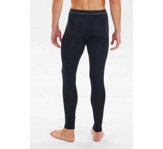 Lange underbukser i 100% merino uld til mænd, JBS, sort, str. large