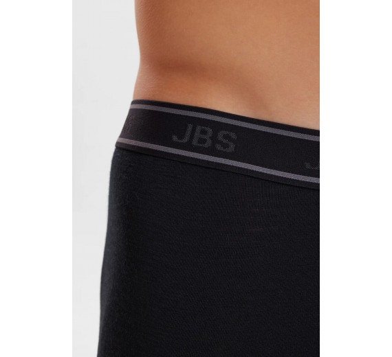 Lange underbukser i 100% merino uld til mænd, JBS, sort, str. 2XL