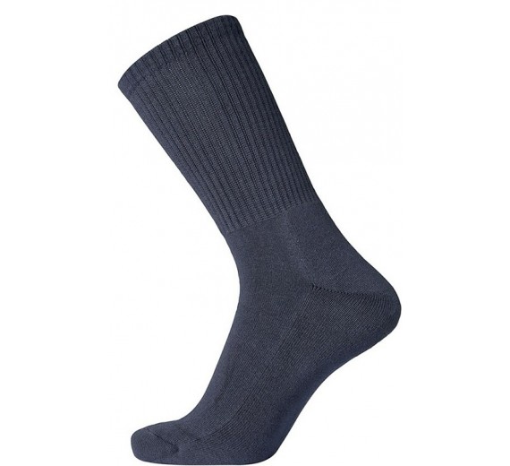 Egtved Bomuldsokker "Terry Sole", Mørkeblå Str. 40-45