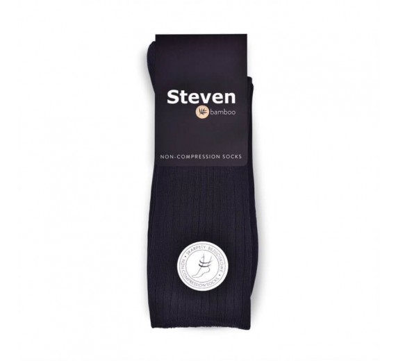 Navy Bambusstrømper Non-Compression, Str. 44-46