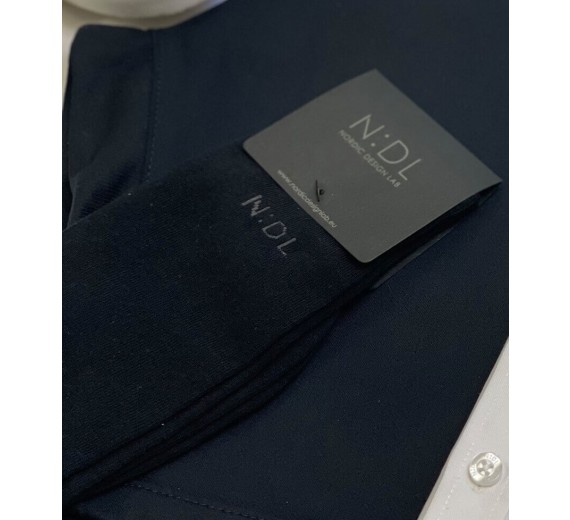 7-pak Sorte Bomuldsstrømper N:DL - str. 40-47