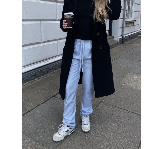 Bambus Pyjamas Bukser, Dame, Lyseblå, JBS of Denmark, Str. XS