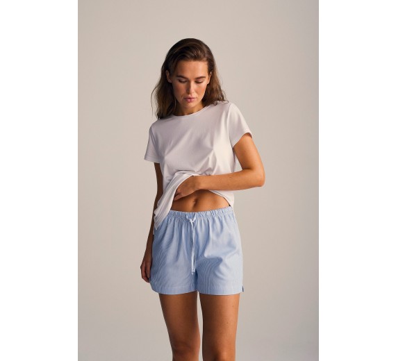 Bambus Pyjamas Shorts, Dame, Lyseblå, JBS of Denmark, Str. Small Bambus Pyjamas Shorts, Dame, Lyseblå, JBS of Denmark, Str. Small