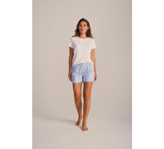 Bambus Pyjamas Shorts, Dame, Lyseblå, JBS of Denmark, Str. XL