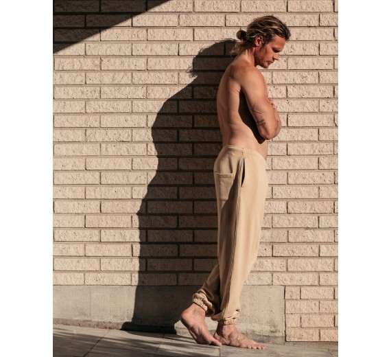 Resteröds Bambus Sweatpants Løse, Sort - Str. Medium