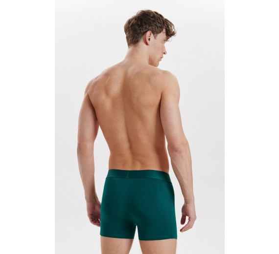 3-Pak Resteröds Bambus Boxershorts Grøn, Str. Large