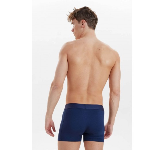 3-Pak Bambus Boxershorts, Resteröds, Navy, Str. Large
