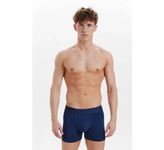 3-Pak Bambus Boxershorts, Resteröds, Navy, Str. 2XL 3-Pak Bambus Boxershorts, Resteröds, Navy, Str. 2XL