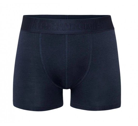 3-Pak Bambus Boxershorts, Resteröds, Navy, Str. Large