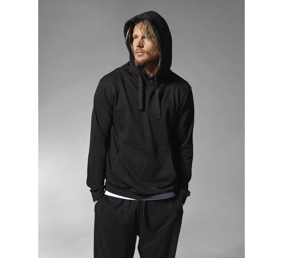 Resteröds Bambus Hoodie, Sort - Str. X-Large