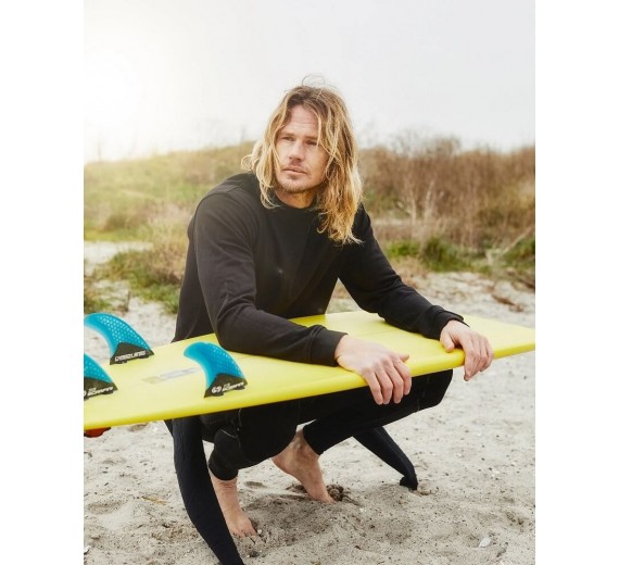 Resteröds Bambus Sweatshirt, Sort - Str. Medium