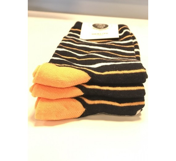 3pakSocksCPHStrmperMedOrangeStriber4047-08