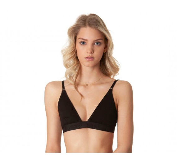 Blød BH i bambus, sort, large