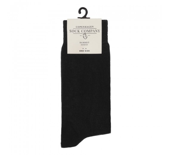 Sorte bambussokker, mand, Socks CPH, str. 40-47