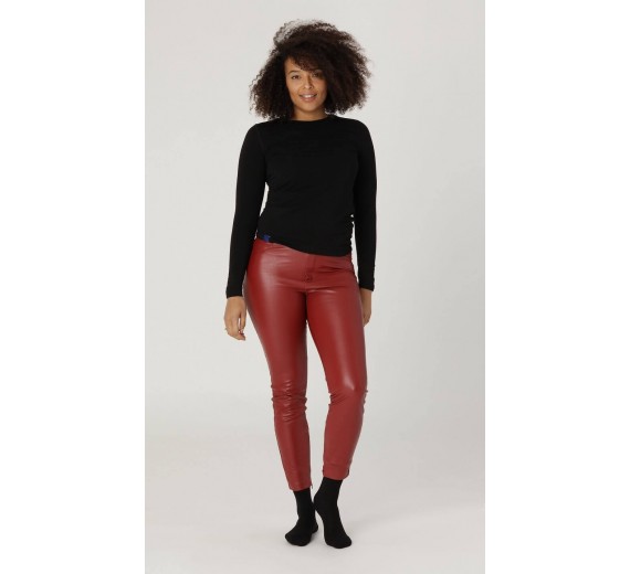 Socks CPH Damestrømper Med Strukturstrik, Sort - Str. 36-40