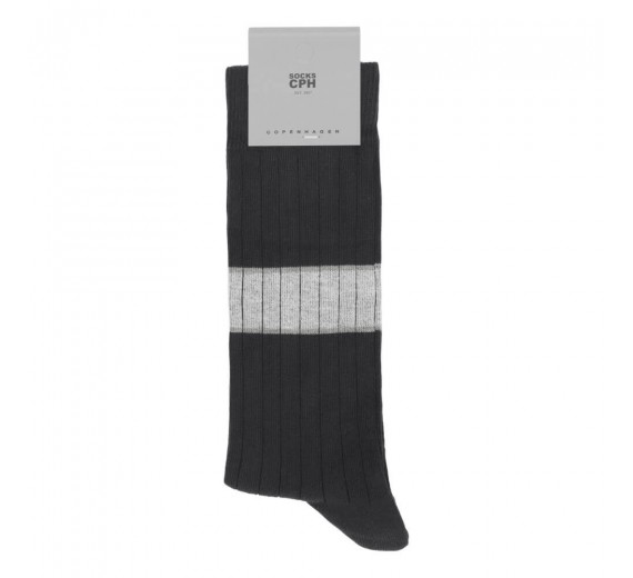 Socks CPH herrestrømper med stribe, str. 40-44
